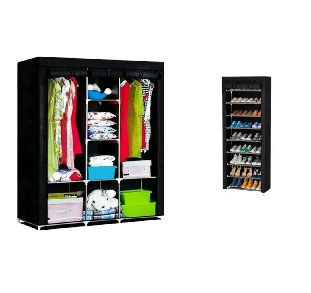 🔥 “Adiós al desorden: Combo 2x1 Armario + Zapatera 9 Niveles solo por $109.999— ¡Stock limitado!”